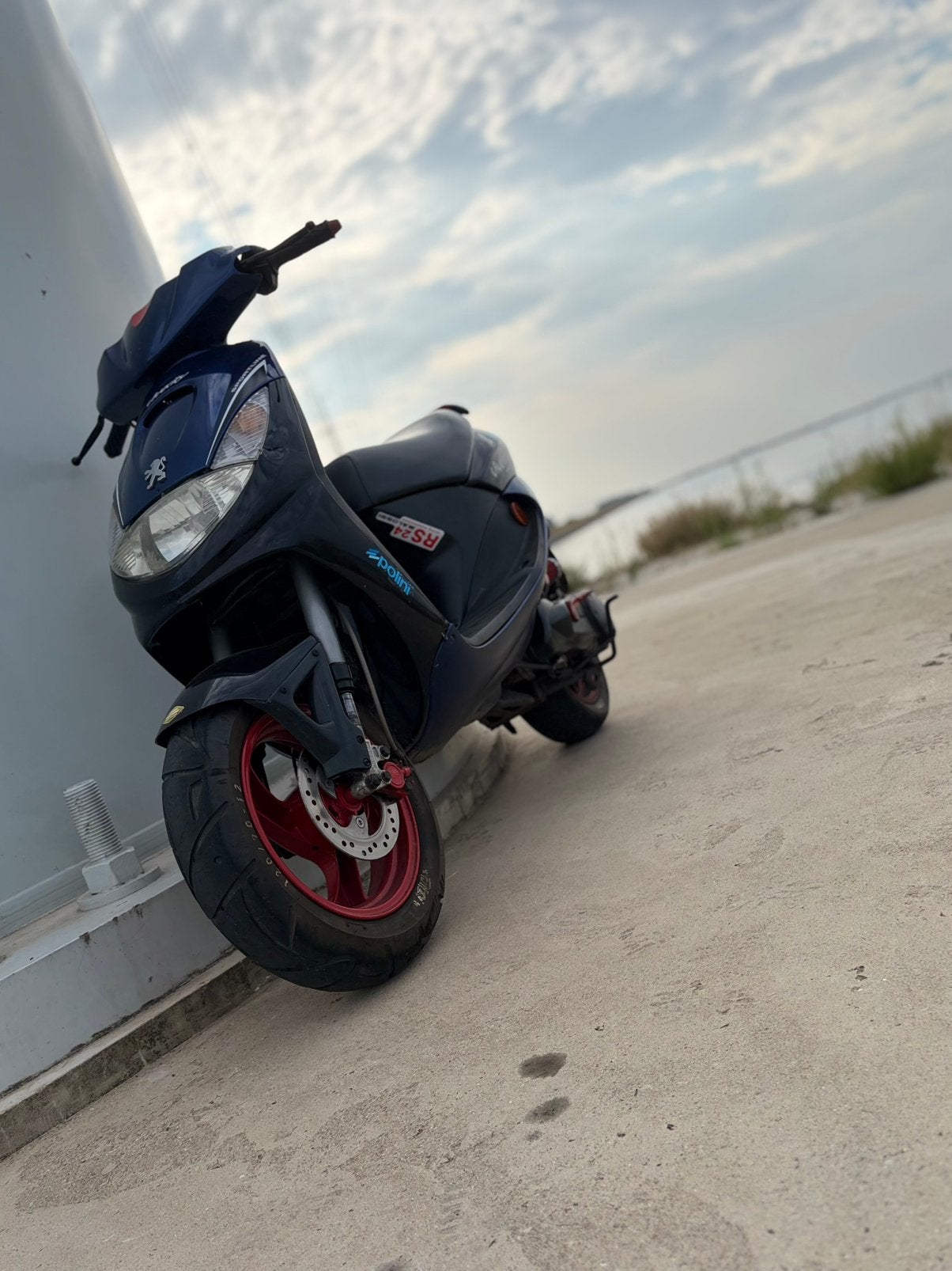 70cc vivacity 2 takt, Ophalen, Maximaal 45 km/u, 70 cc, Zo goed als nieuw