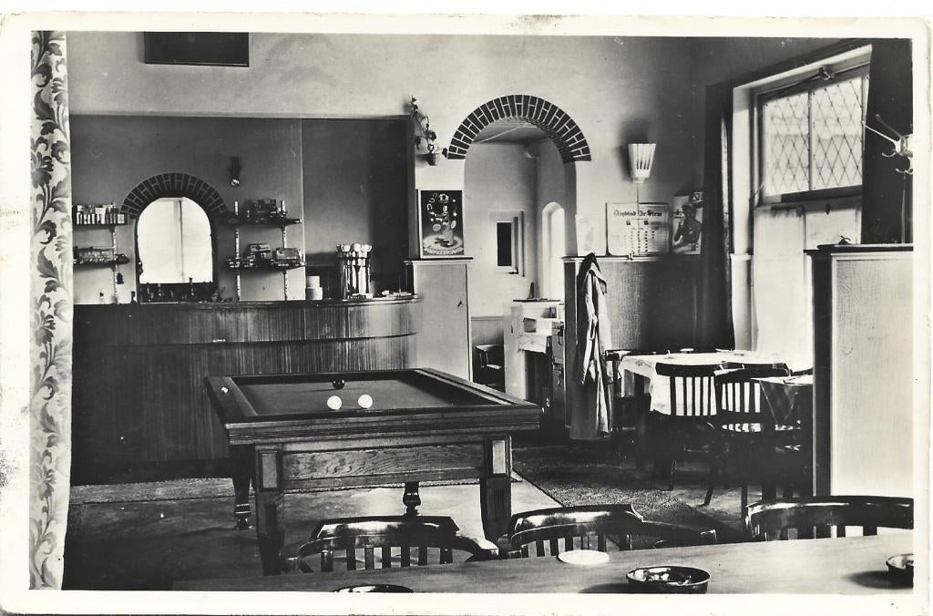Hoogerheide; Bonds-Café Morgenster met Biljart, Verzenden, 1960 tot 1980, Ongelopen, Noord-Brabant