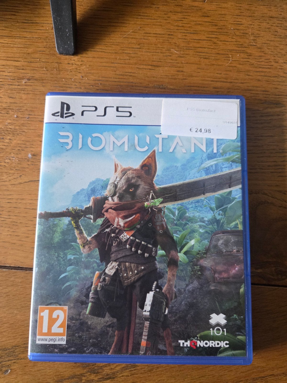 BIOMUTANT PS5 - Zo goed als nieuw, 1 speler, Ophalen of Verzenden, Zo goed als nieuw, Role Playing Game (Rpg)