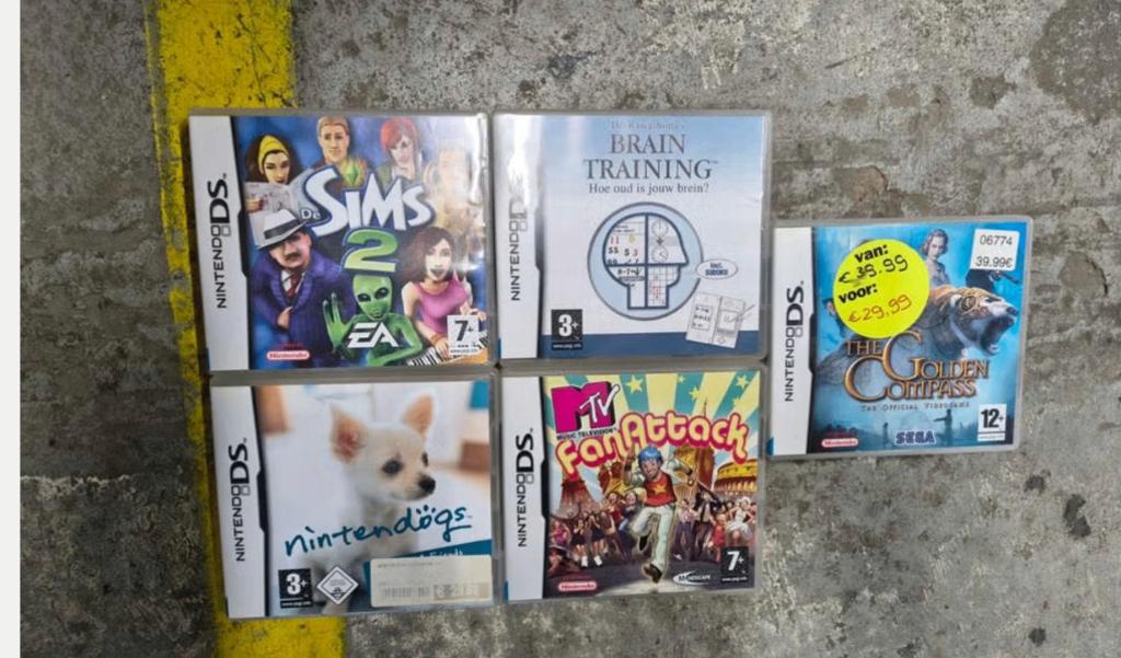 nintendo ds spelem, Ophalen, Gebruikt, ., 1 speler