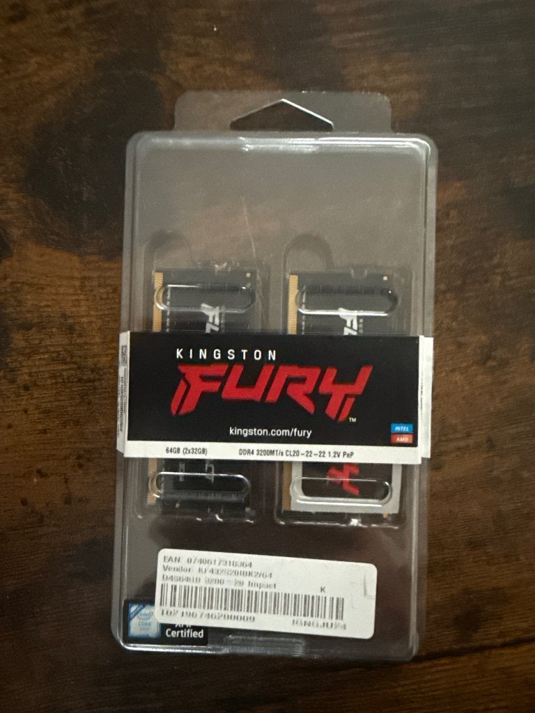 Kingston Fury Impact 2x32 gb sodimm ddr4, Computers en Software, RAM geheugen, Gebruikt, Laptop, 64 GB, DDR4, Ophalen of Verzenden