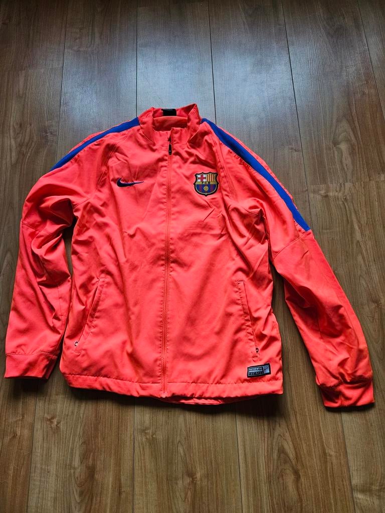 FC Barcelona trainingspak, Sport en Fitness, Voetbal, Ophalen of Verzenden, Zo goed als nieuw, Trainingspak