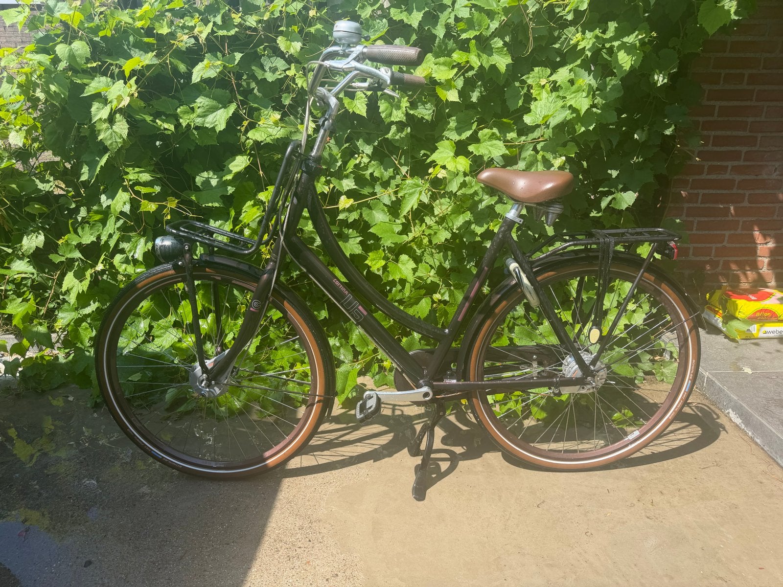Cortina Damesfiets - Stijlvol en Comfortabel, Gebruikt, Versnellingen, 50 tot 53 cm, Trommelrem