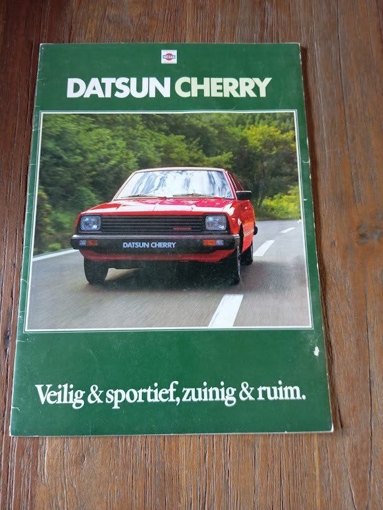 Nissan Cherry 12 / 1980 20 pag., Verzenden, Gelezen, Nissan