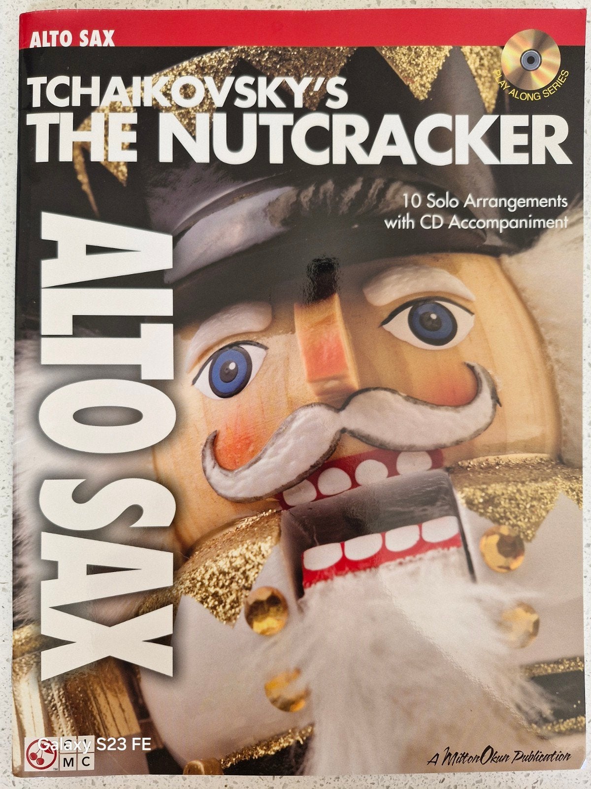 Tsjaikovski's De Notenkraker - Altsaxofoon met CD, Ophalen of Verzenden, Nieuw, Genre of Stijl, Donald Sosin (Arrangementen)