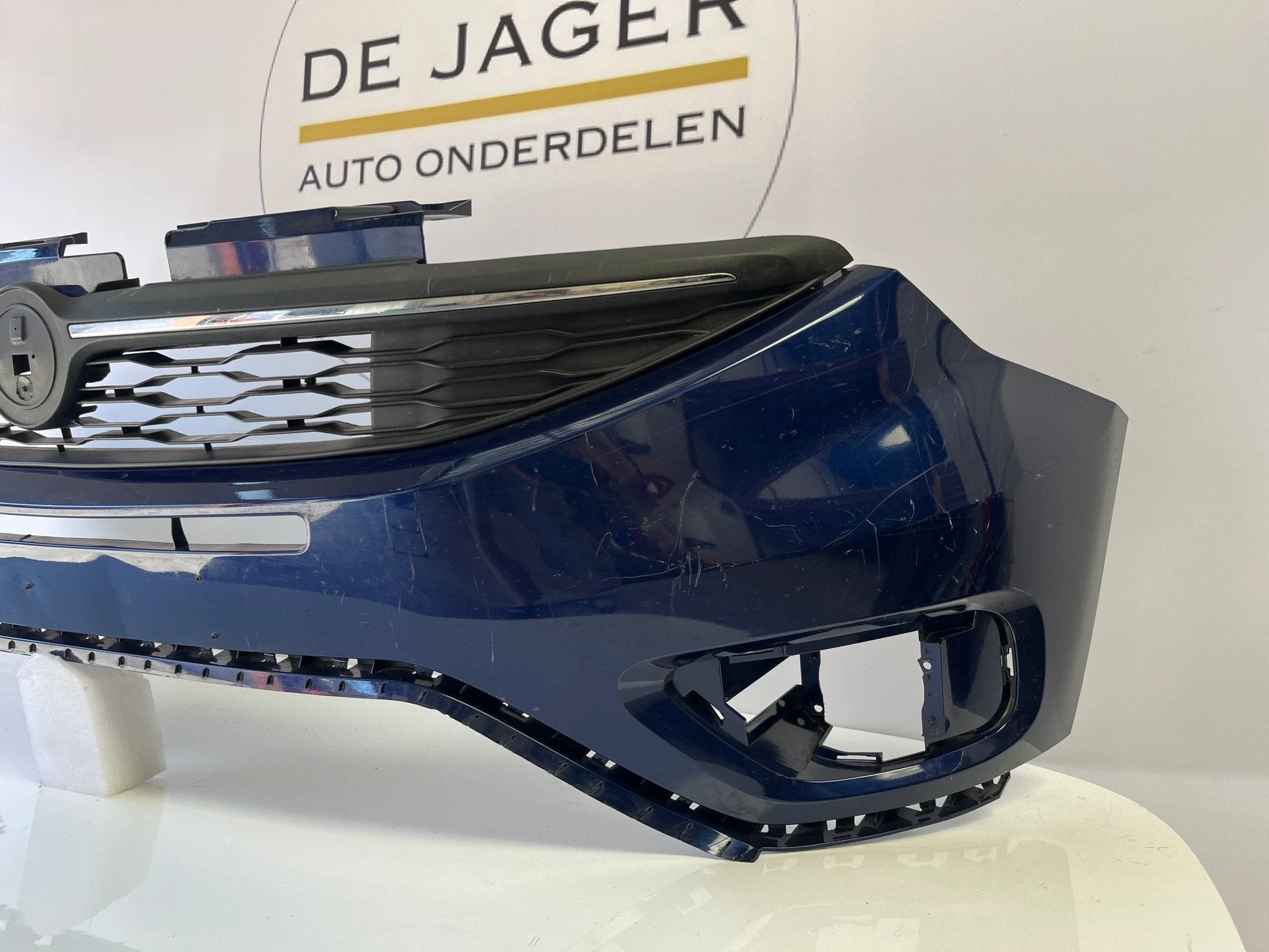FIAT DOBLO 2 FACELIFT VOOFBUMPER BUMPER 735594222, Gebruikt, Voor, Stellantis Europe S.p.A., Ophalen of Verzenden