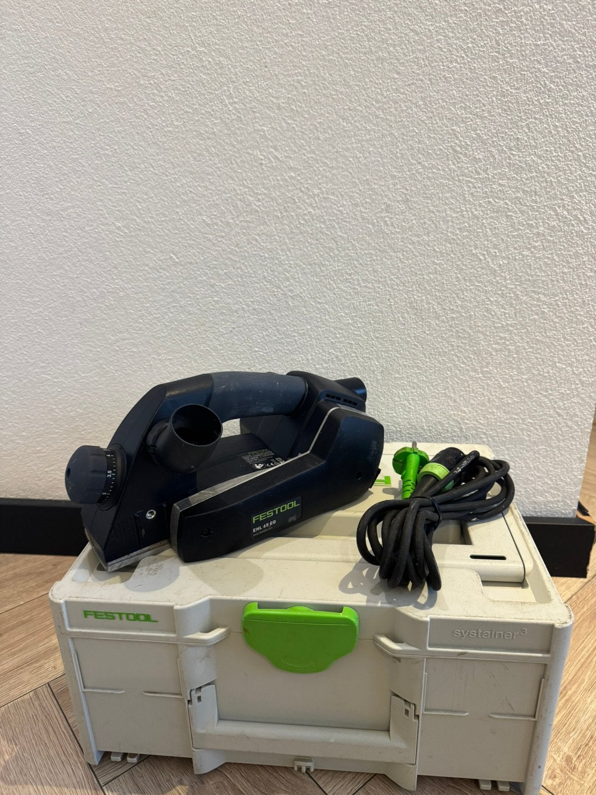 Festool schaaf EHL 65 EQ-Plus 23mm 230V 720W, Ophalen, Gebruikt