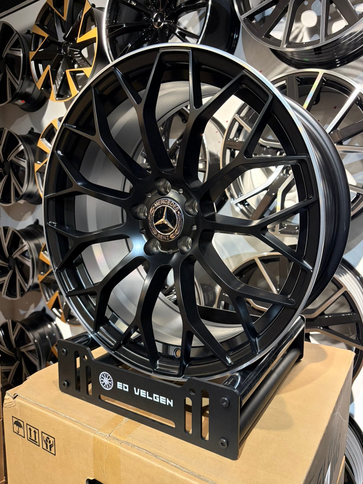 20 inch velgen voor Mercedes C/E/GLC “C63” LOOK 5x112, Velg(en), Nieuw, Ophalen of Verzenden, Personenwagen