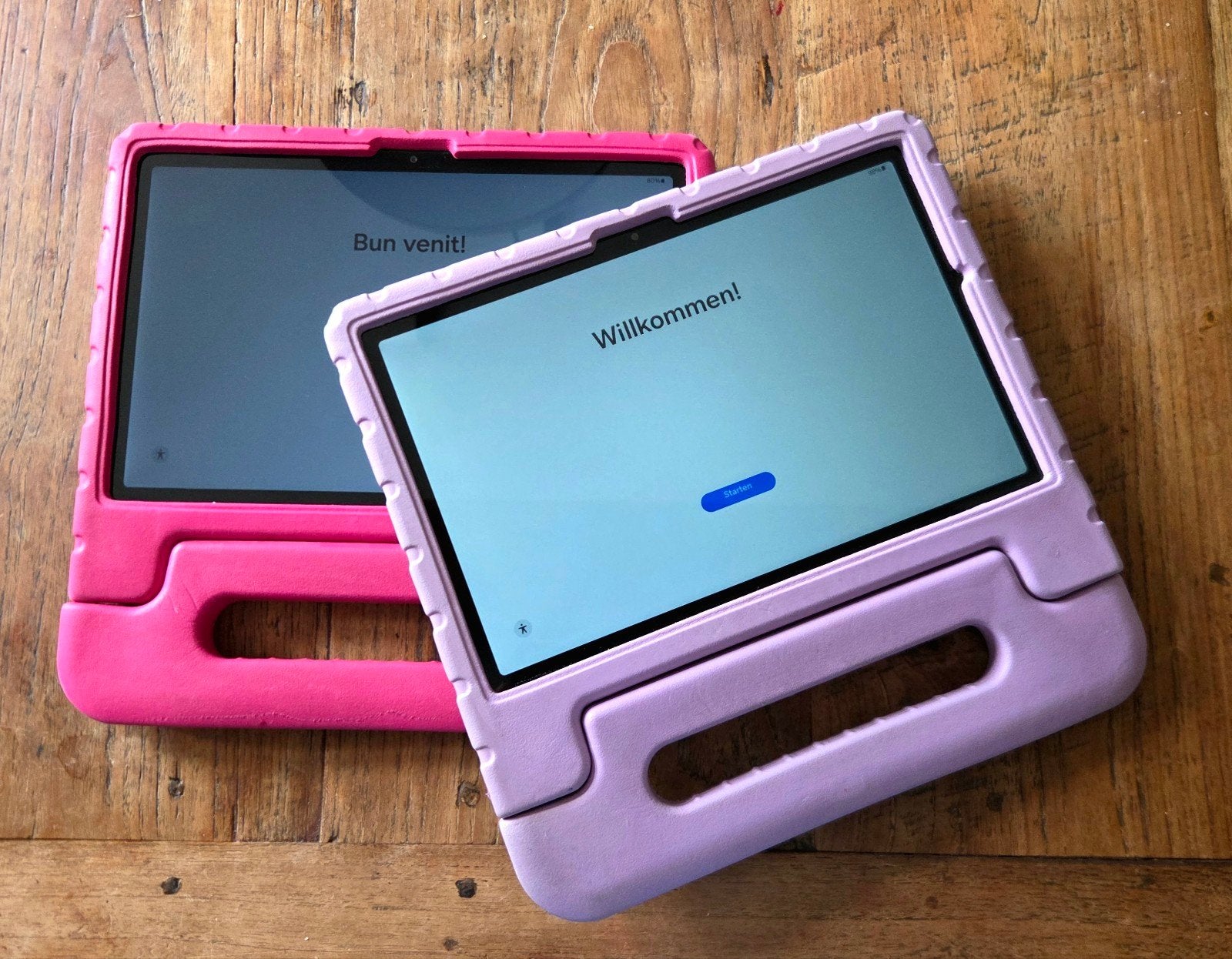 2x Samsung Tab A8 met kinderhoezen, 10 inch, 32 GB, Ophalen of Verzenden, Zo goed als nieuw