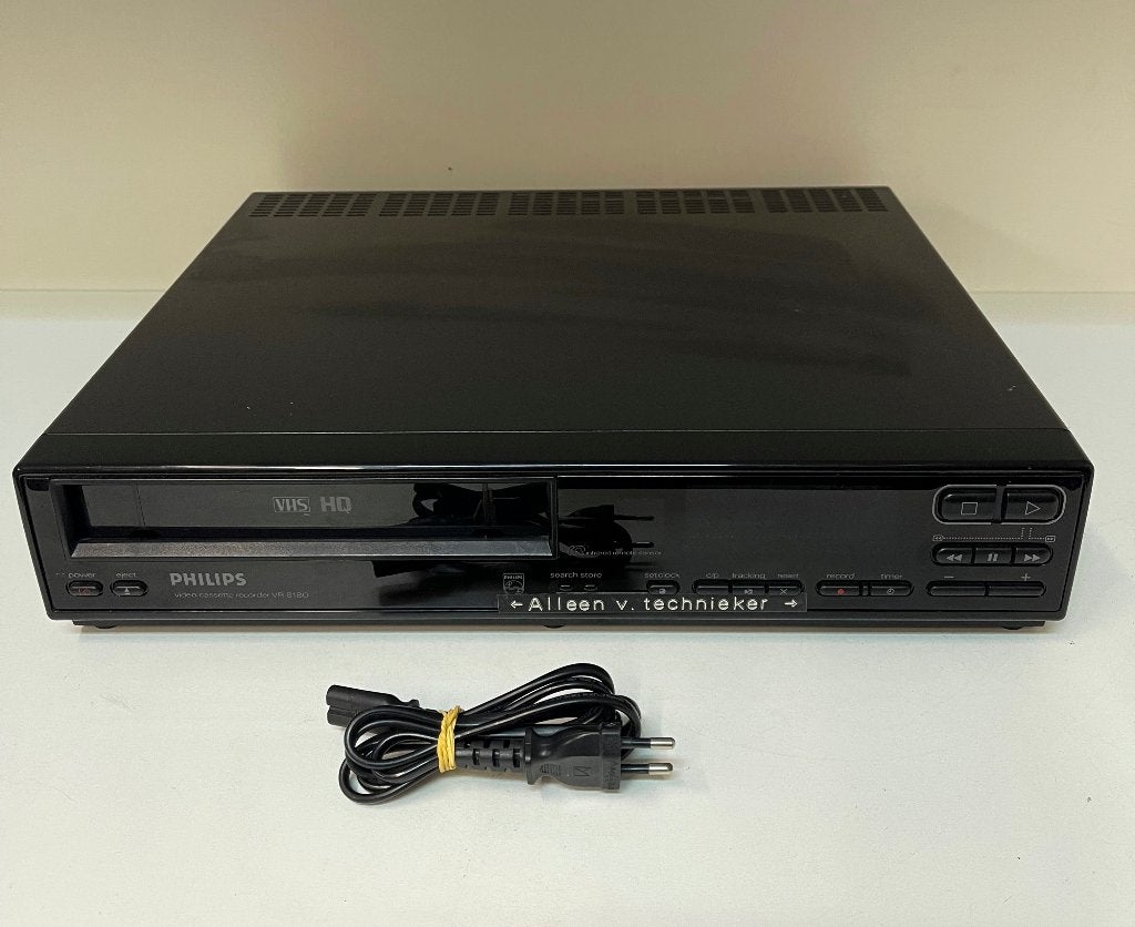 Philips VR6180/01 | VHS Videorecorder - Defect, N, Ophalen of Verzenden, N, Gebruikt