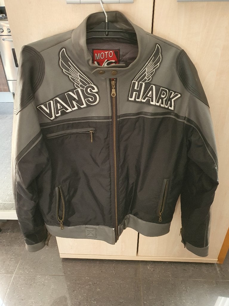 Te koop lederen Vanshark Motorjas, Ophalen, Tweedehands, Dames, Jas | textiel