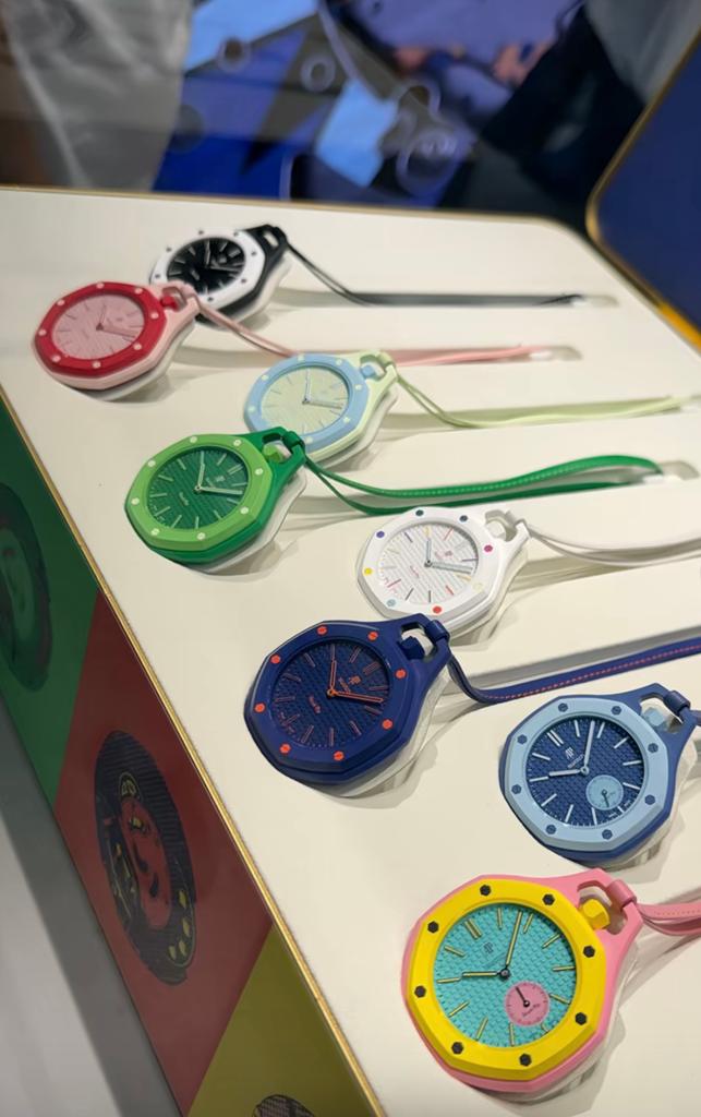 AP x Swatch Royal PoP, Ophalen of Verzenden, Zo goed als nieuw, Jongen of Meisje