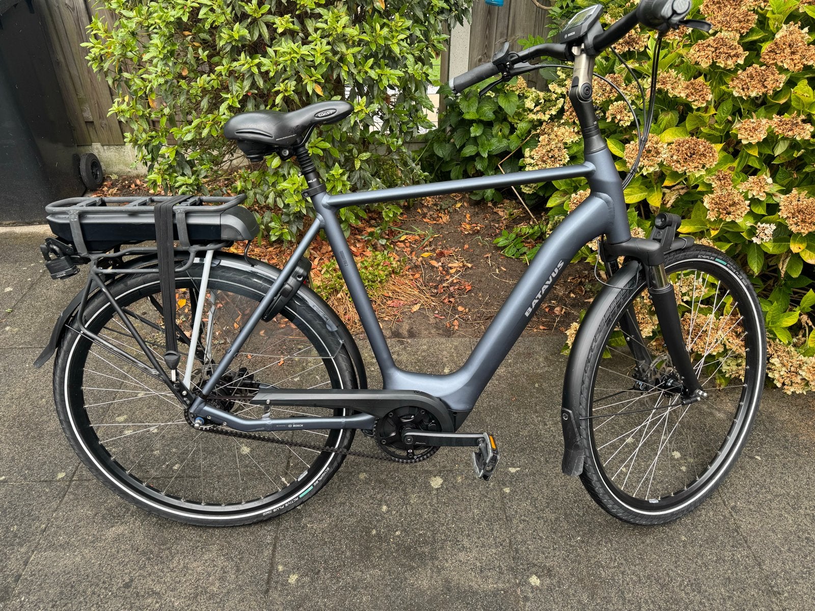 Batavus Finez E-go E-bike H61 BELT - 12475 km ACCU 2023, Ophalen, Gebruikt, Batavus, 59 cm of meer