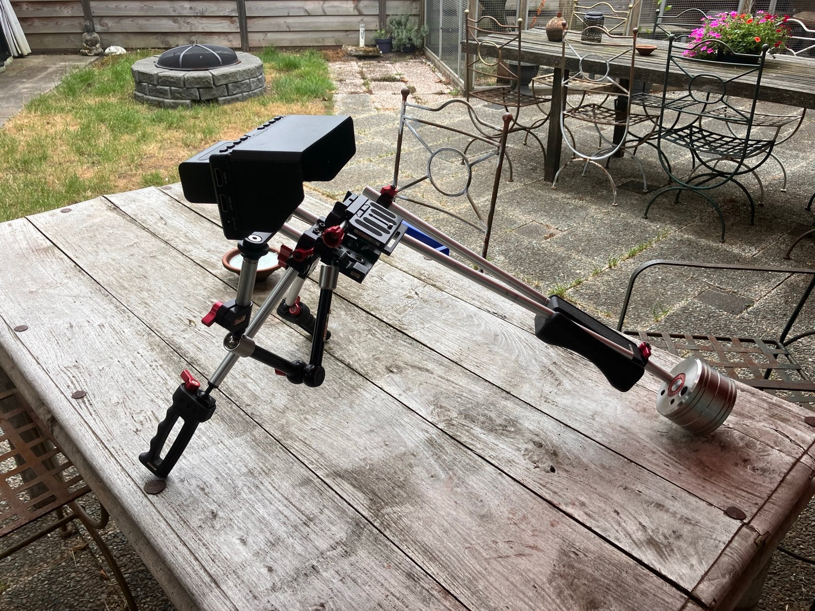 Zacuto USA Camera Rig/Cage - Gebruikt, G1, Ophalen of Verzenden, Zo goed als nieuw