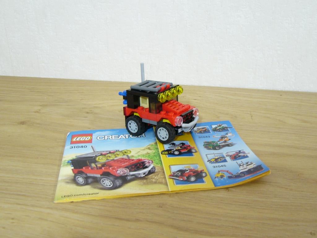 Lego Creator 31040 Desert Racers, Gebruikt, Ophalen of Verzenden, Compleet, Lego