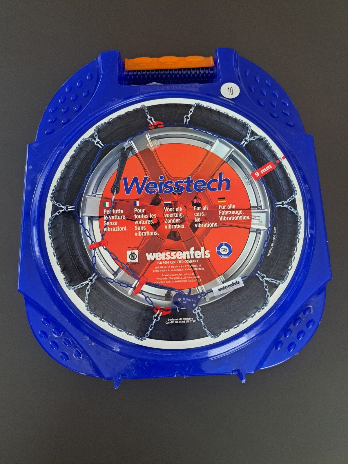 Weissentech sneeuwkettingen 9mm - Maat 10, Ophalen of Verzenden, Nieuw