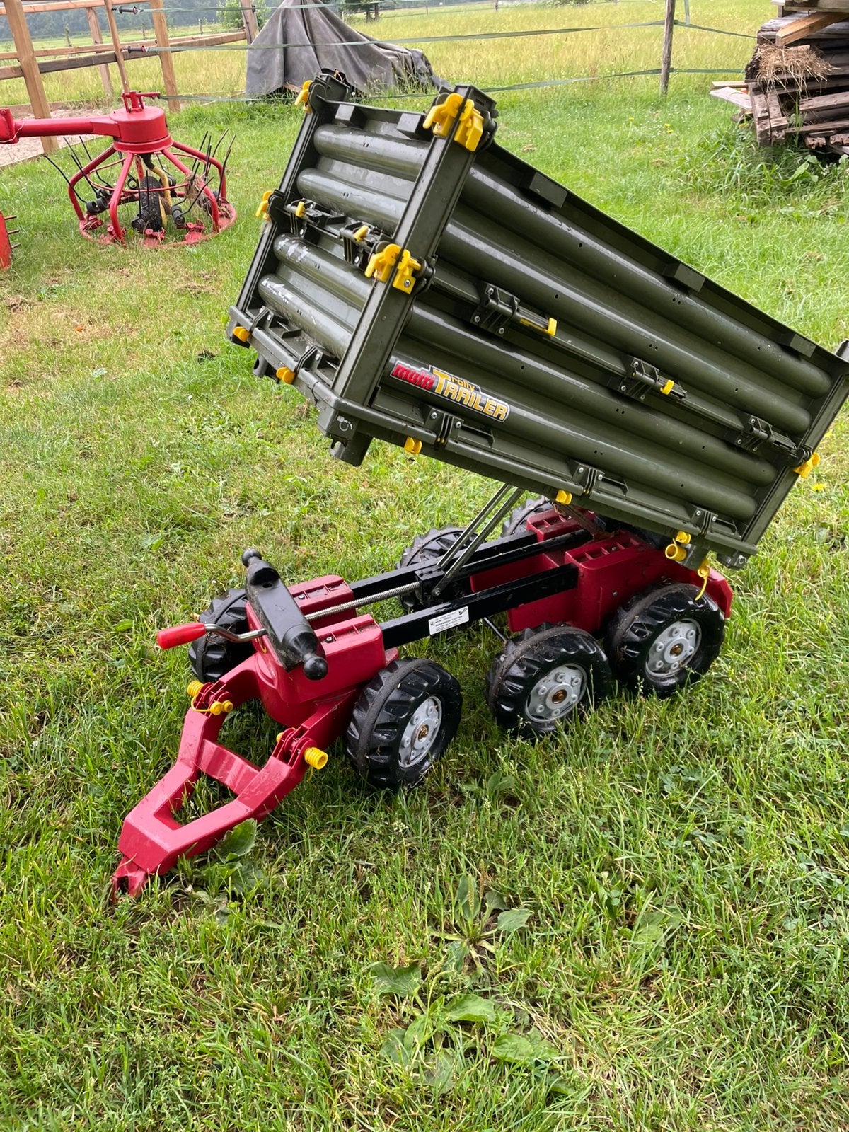Rolly multi trailer van Rolly Toys, Ophalen, Zo goed als nieuw, Overige merken