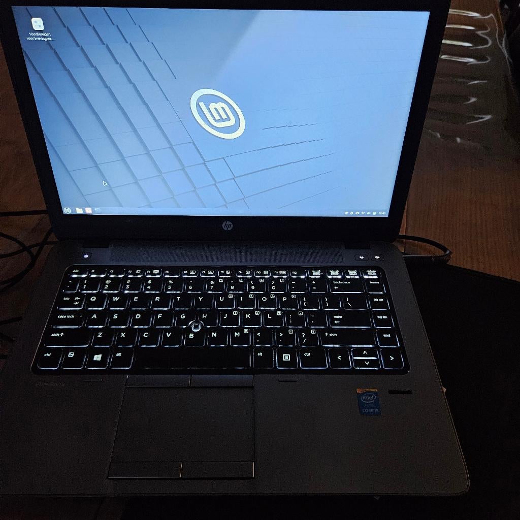 hp elitebook 840 g2, Ophalen, HDD, 2 tot 3 Ghz, Qwerty