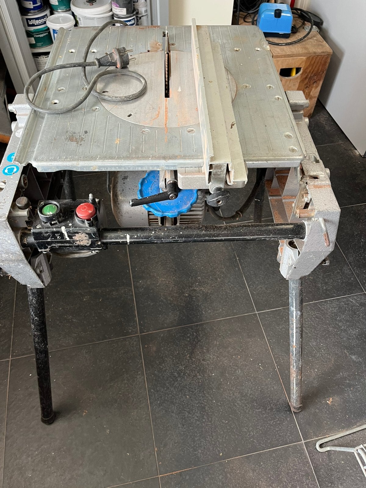 Te koop elu afkortzaag, Ophalen, Gebruikt, Afkortzaag, 30 tot 70 mm