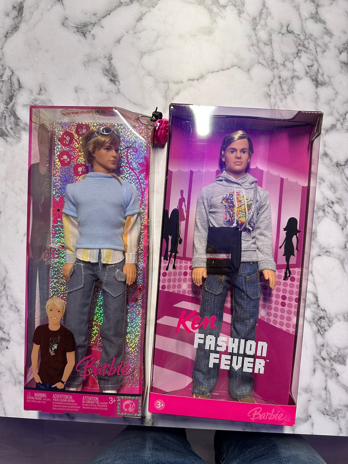 2 zeldzame ken Barbie poppen van Fashion Fever NIEUW, Verzamelen, Poppen, Ophalen of Verzenden, Nieuw