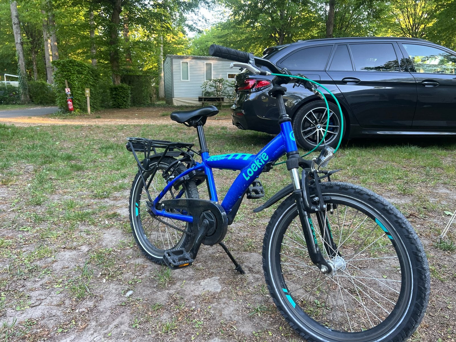 Loekie Snake 20" Cobalt Kinderfiets - Zo goed als nieuw, Ophalen, Zo goed als nieuw, Terugtraprem, 16 tot 20 inch