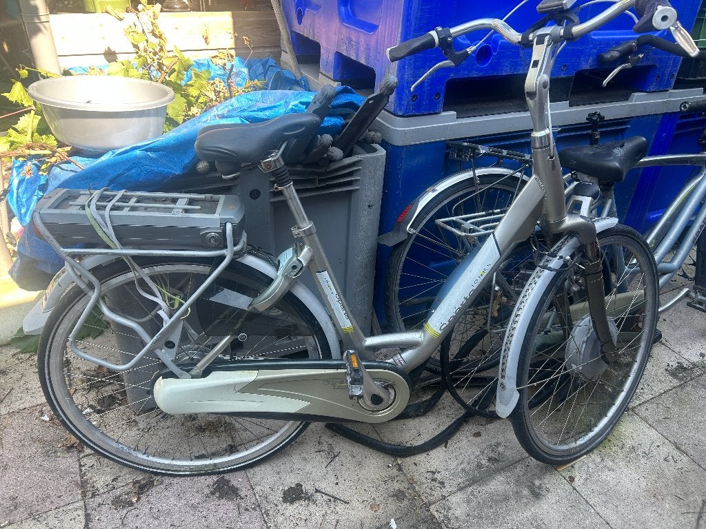 partij opknapfietsen of voor onderdelen ook electrisch, Fietsen en Brommers, Fietsen | Dames | Damesfietsen, Ophalen, Gebruikt
