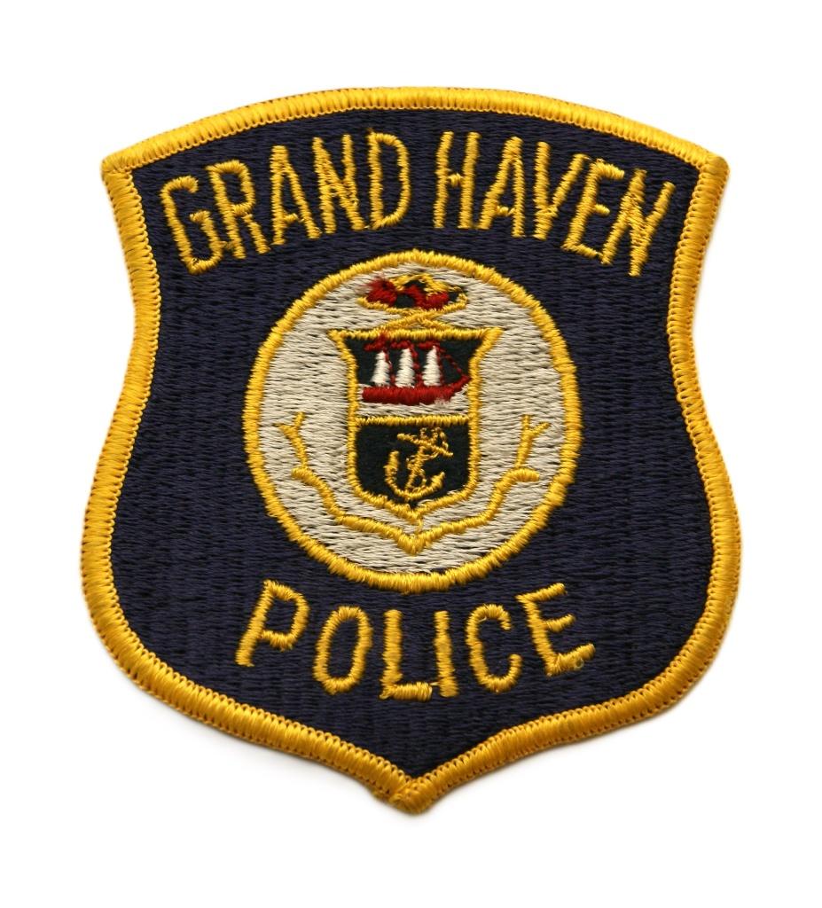 Patch / Embleem USA Police Grand Haven MI, Ophalen of Verzenden, Overige soorten, Amerika, Embleem of Badge