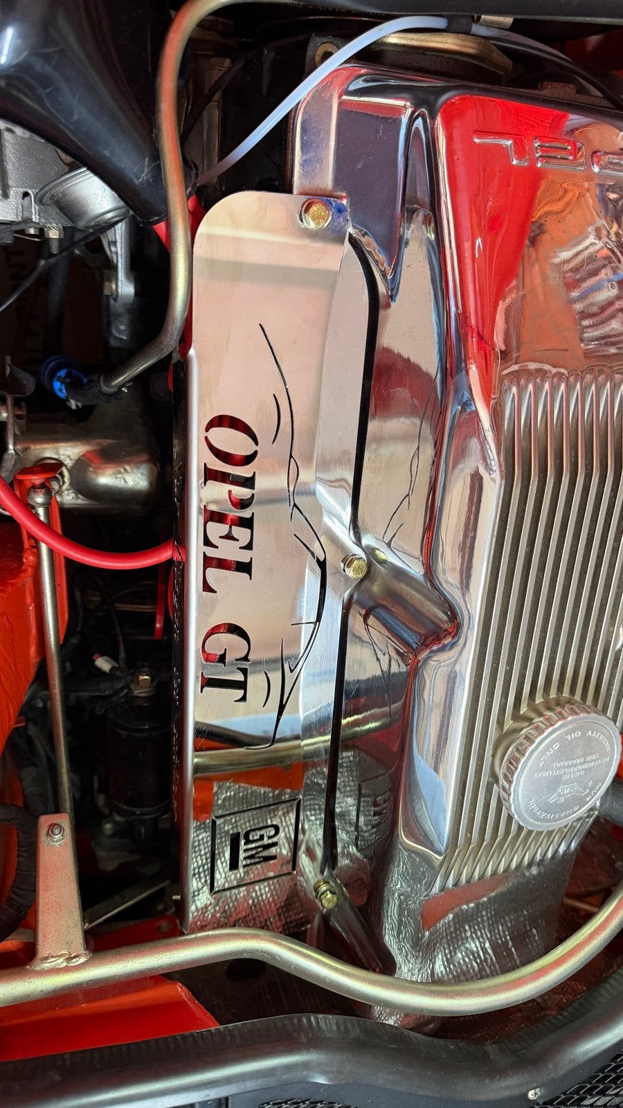 Zeer luxe Bougie kabel geleiding Opel GT 1968-1973, Ophalen of Verzenden, Nieuw, Opel