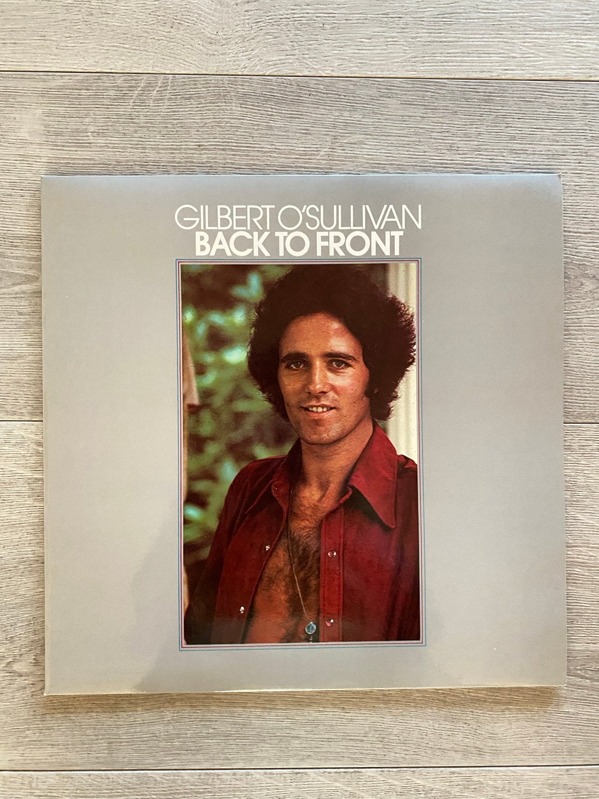 LP Gilbert O'Sullivan - Back To Front (Vintage Vinyl), Ophalen, LP, Gebruikt, Pop