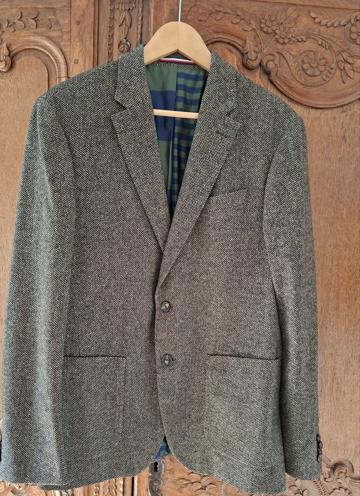 Tommy Hilfiger colbert maat 50 (L), Ophalen of Verzenden, Gedragen, Maat 48/50 (M), Tommy Hilfiger