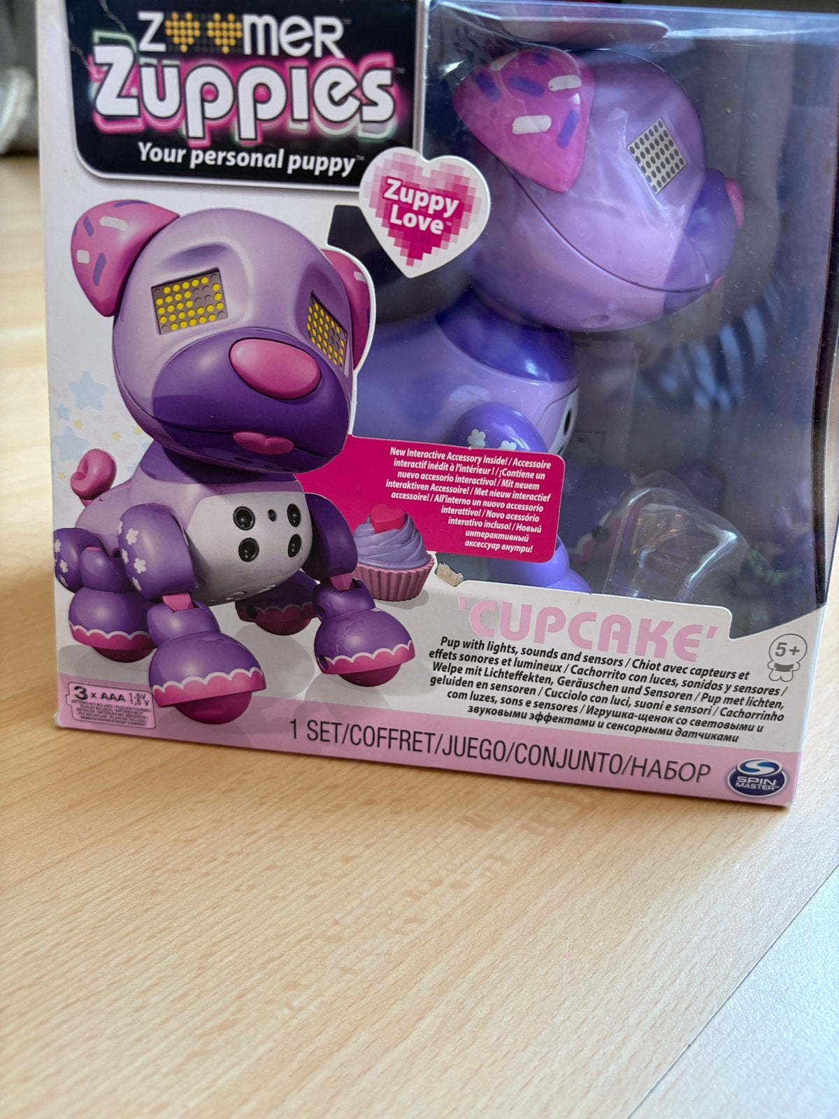 Zoomer Zuppies 'Cupcake' interactieve puppy, Ophalen of Verzenden, Nieuw, Meisje