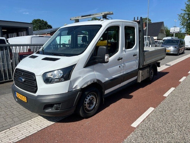 Ford Transit 2.0 TDCI DC 7P PICK UP PRTISCHE AIRCO KLIMA EUR, Voorwielaandrijving, 15 km/l, Euro 6, 4 cilinders