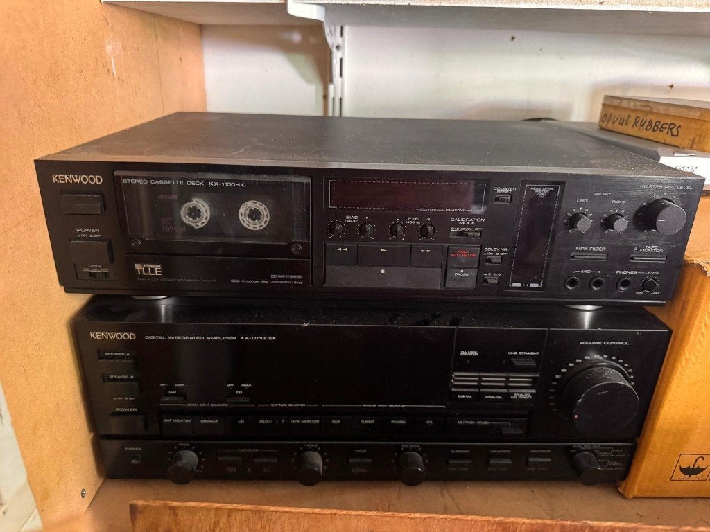 KENWOOD SET, Tuner of Radio, Losse componenten, Zo goed als nieuw, Ophalen