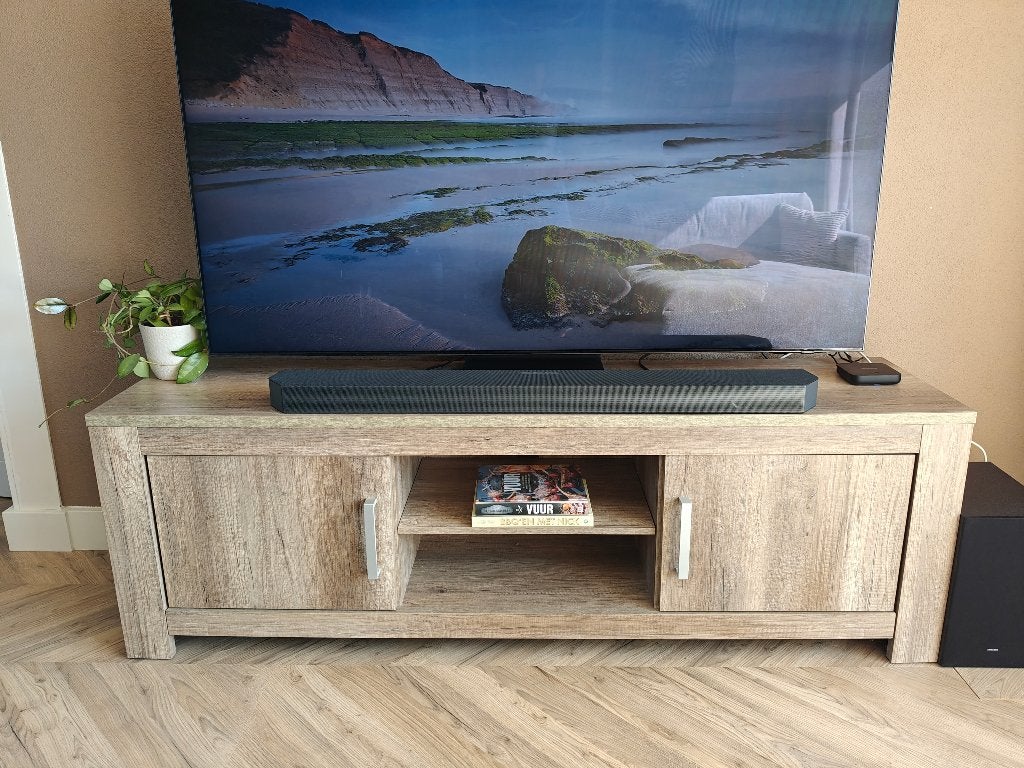 Dressoir kast en TV meubel set, Ophalen, Gebruikt, Met deur(en), 150 tot 200 cm