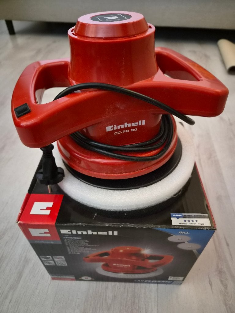 Auto Polijstmachine Einhell, Doe-het-zelf en Verbouw, Ophalen of Verzenden, Gebruikt, Minder dan 600 watt, Overige typen