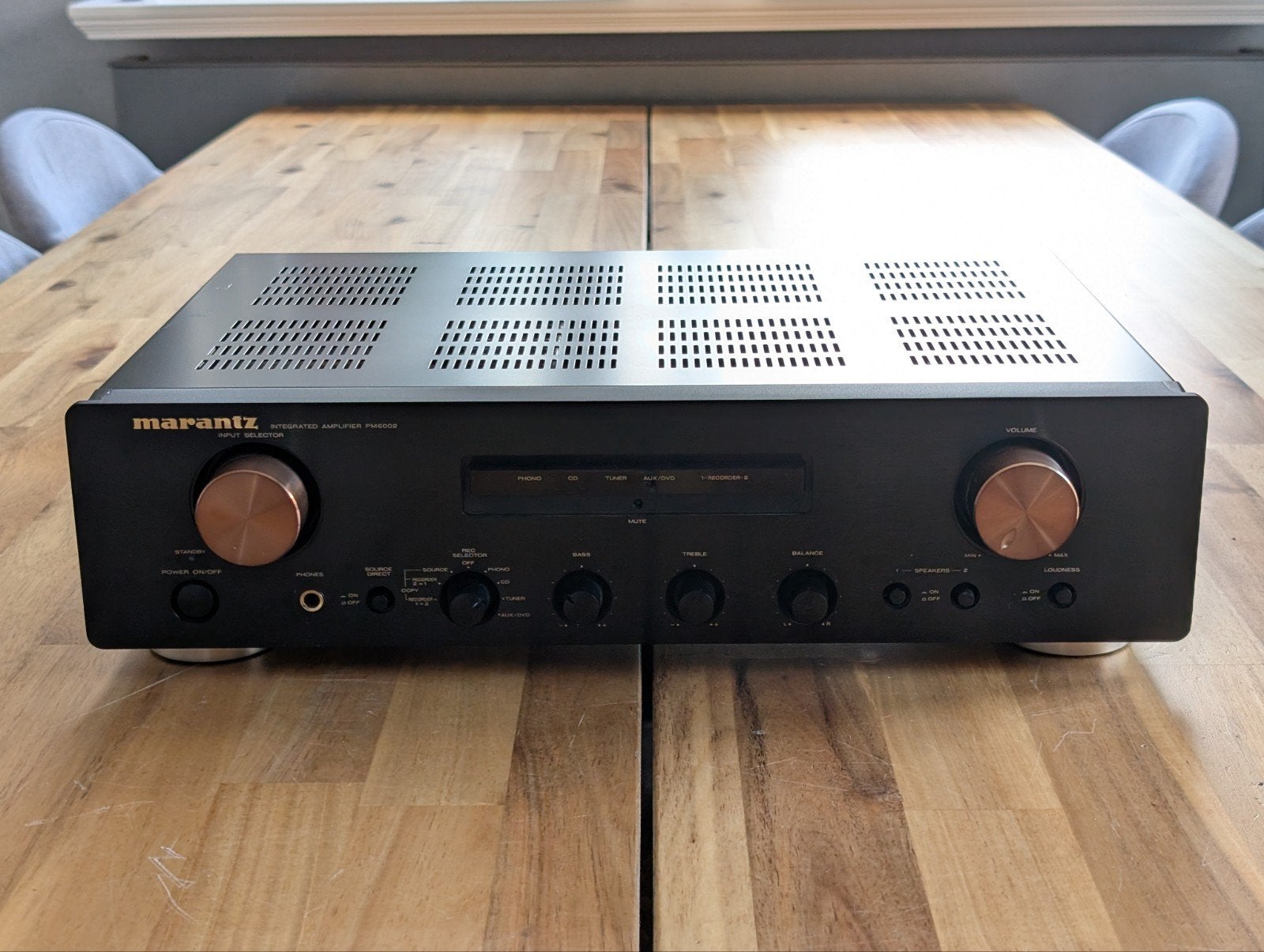 Marantz PM6002 Versterker - Serieuze HiFi, Ophalen of Verzenden, Zo goed als nieuw, Marantz