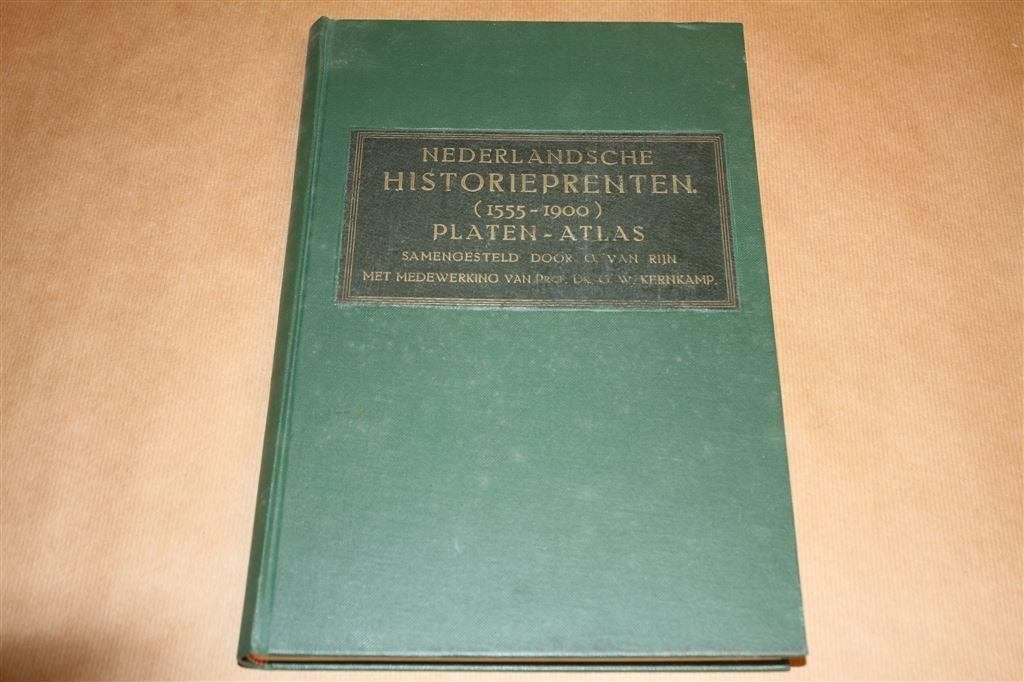 Nederlandsche historieprenten 1555-1900: Platenatlas 1910 ., Ophalen of Verzenden, Gelezen