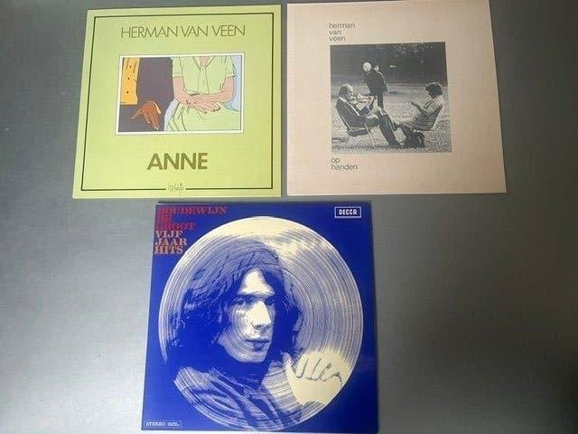 Lps van Herman van Veen en Boudewijn de Groot, Ophalen of Verzenden, Zo goed als nieuw, 12 inch, Levenslied of Smartlap