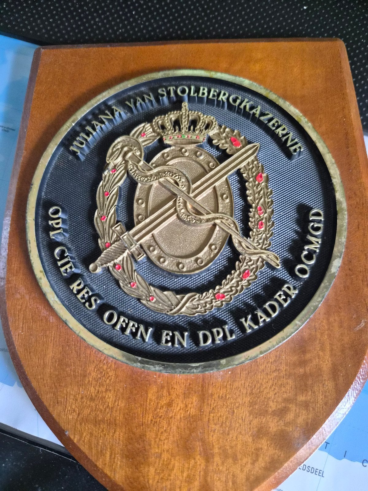 Geneeskundige  dienst, Ophalen of Verzenden, Landmacht, Nederland, Embleem of Badge