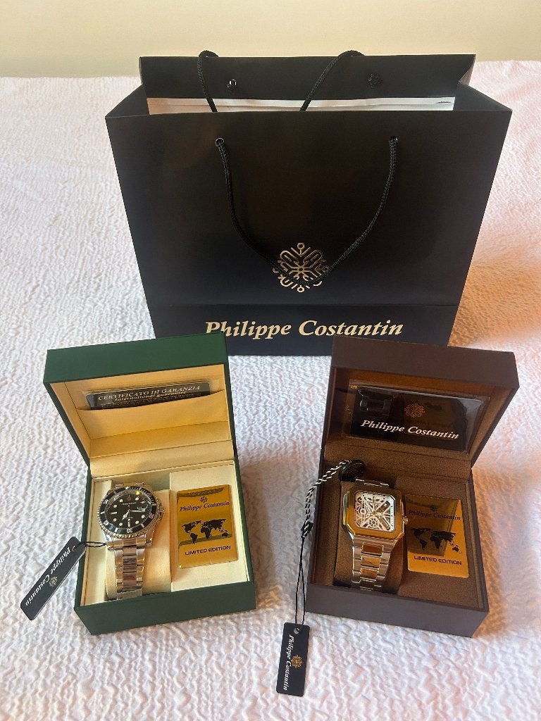 Philippe Costantin Watches, Overige merken, Staal, Polshorloge, Nieuw