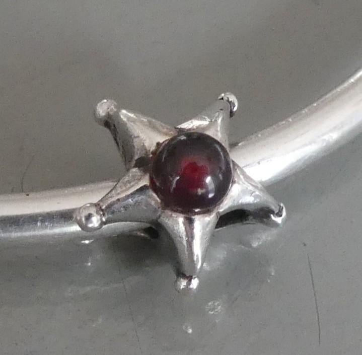 Trollbeads zilveren STER met EDELSTEENTJE, -, Verzenden, -, Edelsteen