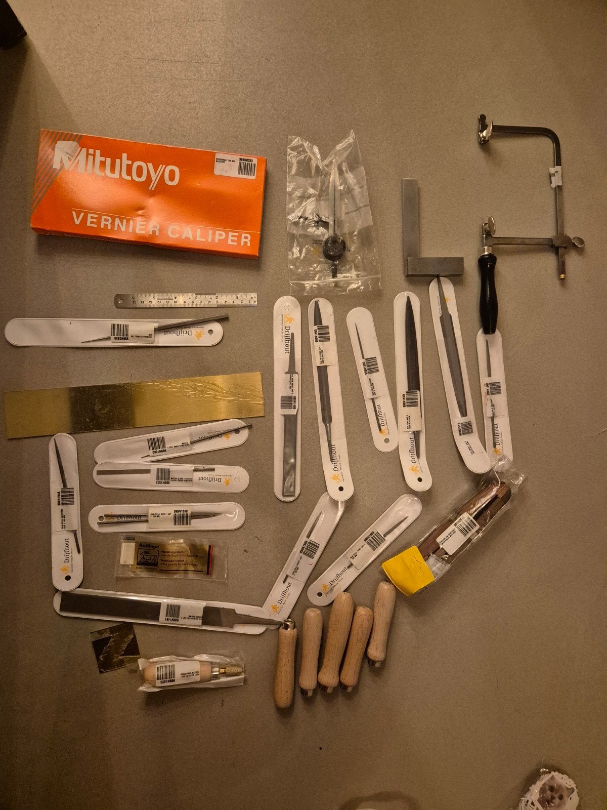 Gereedschapspakket voor goudsmeden en juweliers vakschool, Ophalen of Verzenden, Nieuw