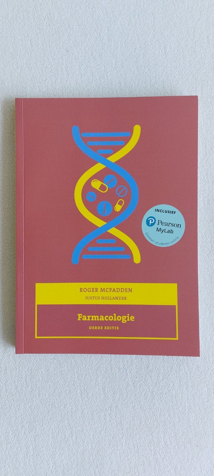 Farmacologie - Roger McFadden, Justus Hollander 1 jaar oud, Ophalen, HBO, Zo goed als nieuw, Beta