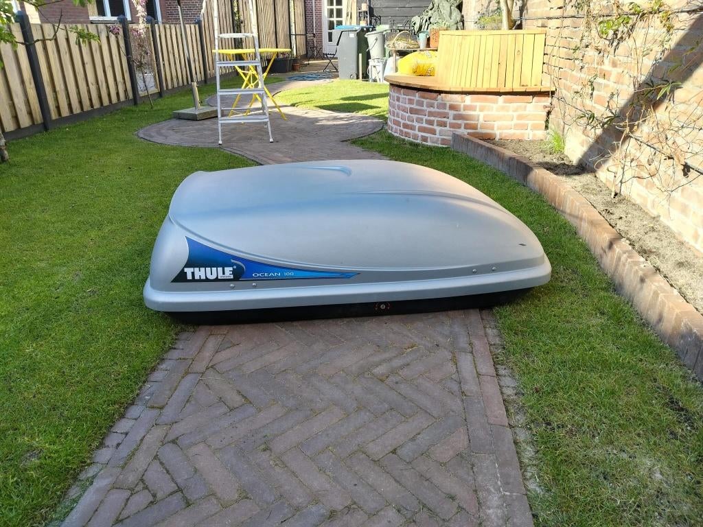 te huur dakkoffer, Auto diversen, Dakkoffers, Ophalen, Gebruikt