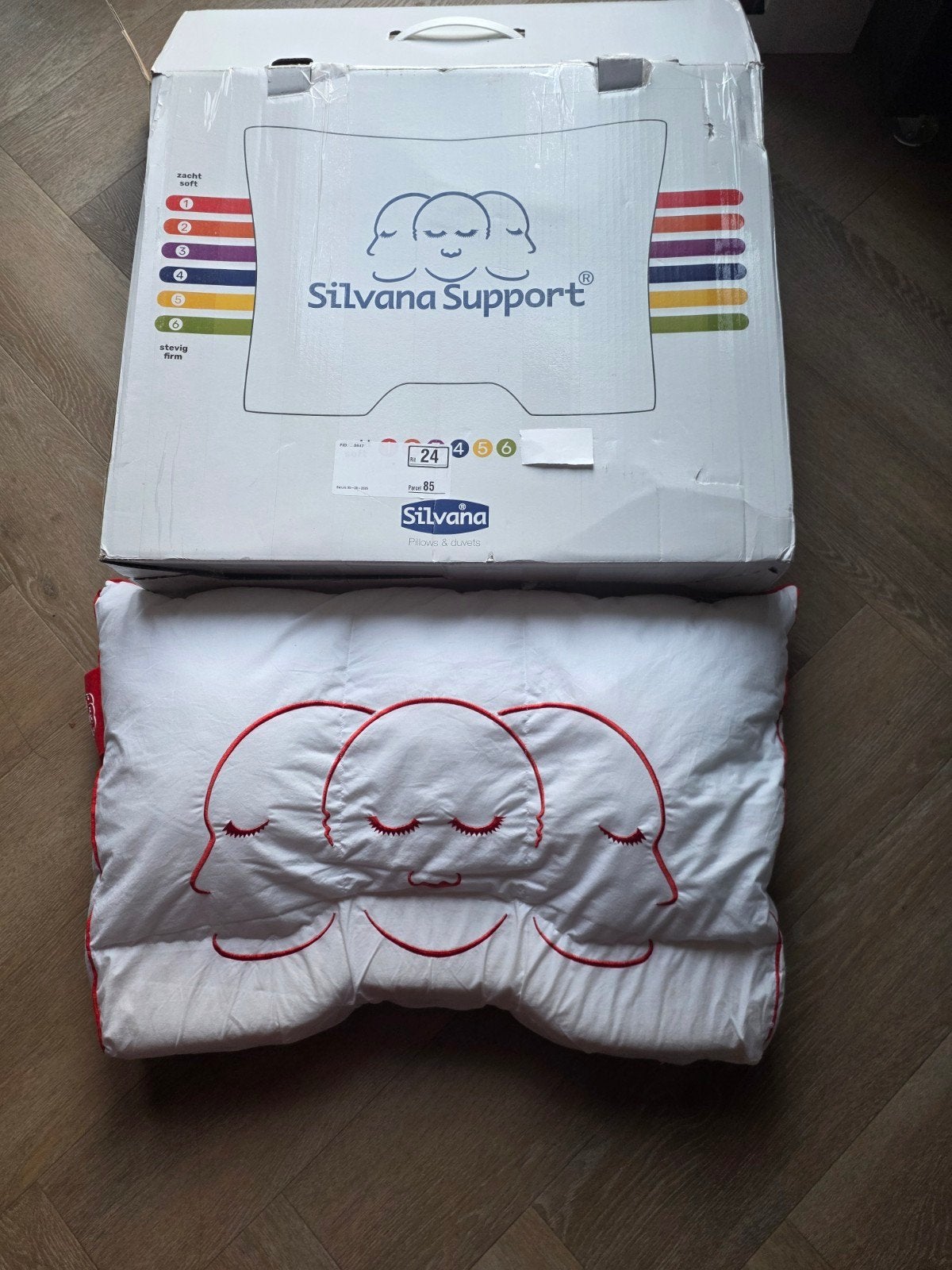 Zo goed als nieuw Silvana Support kussen, Eenpersoons, Wit, Ophalen of Verzenden, Zo goed als nieuw