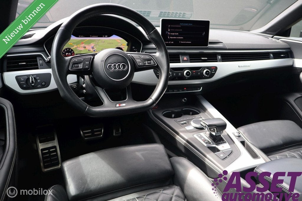 Audi S5 3.0 TFSI Sportback quattro | massage | virtual dash, Auto's, Audi, Automaat, Gebruikt, 2995 cc, Blauw