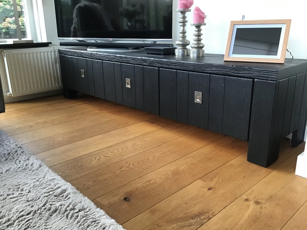 Tv meubel, Ophalen, Gebruikt, 150 tot 200 cm, Minder dan 100 cm