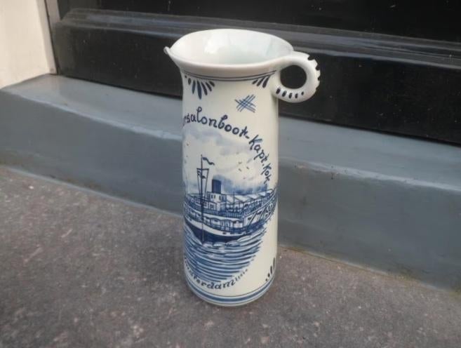 VAAS Delftsblauw Amsterdam MS rader salonboot Kaptein Kok, Ophalen of Verzenden
