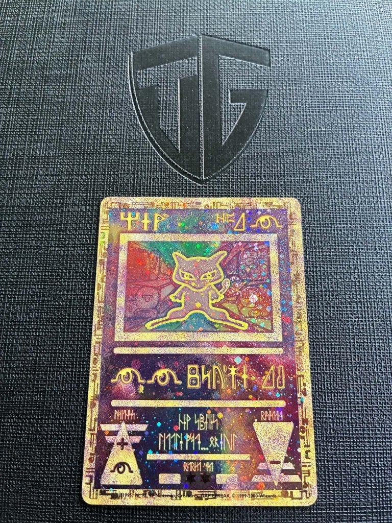 Ancient Mew, Ophalen of Verzenden, Zo goed als nieuw, Losse kaart, Foil
