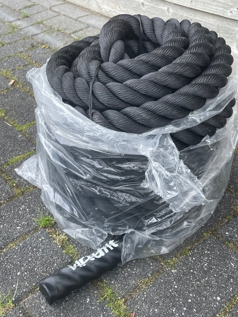 VirtuFit Battle Rope - Fitness Rope Pro - 15 meter, Sport en Fitness, Fitnessmaterialen, Ophalen, Nieuw, Rug, Battle rope